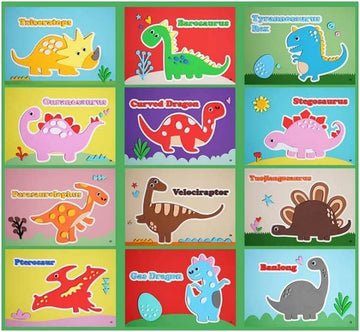 Ouvrir l'image dans le diaporama, Best-seller: Puzzles 3D Dinosaure 6 PACK